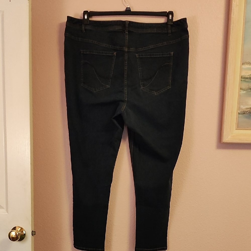 Lane Bryant Black Skinny Jeans